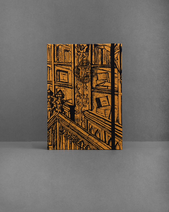 Notebook Livraria Lello Amarelo